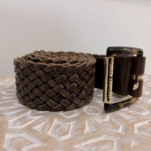 MK | Women’s Michael Kors Leather Belt Size Large